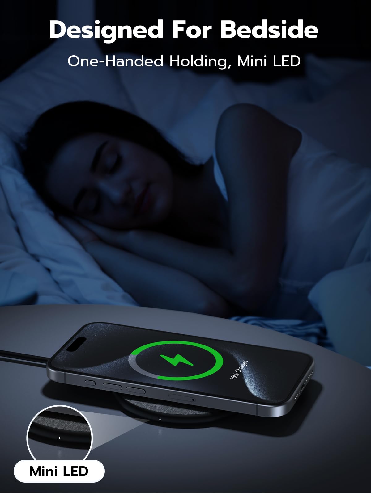 NewQ Wireless Charger, 15W Max Wireless Charging Pad for iPhone 17 16 15 14 13 12 11Mini/SE/Pro/Max/Plus, Samsung Galaxy S23/S22/S21/S20/S10/S9/S8/S7/Note20/10/9/8, Air Pods/Pro/Galaxy Buds/+, 2 Packs