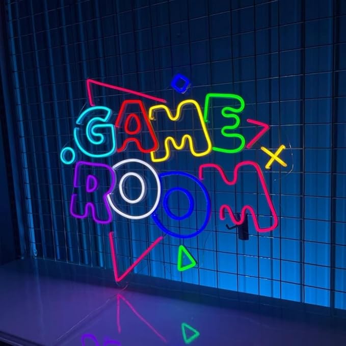 LED Neon Sign Night Light for Wall Party Décor Bedroom Room Bar Wedding Home Birthday Art Decoration Christmas with USB Chain Light modulator 5v 16.5"*9.1"