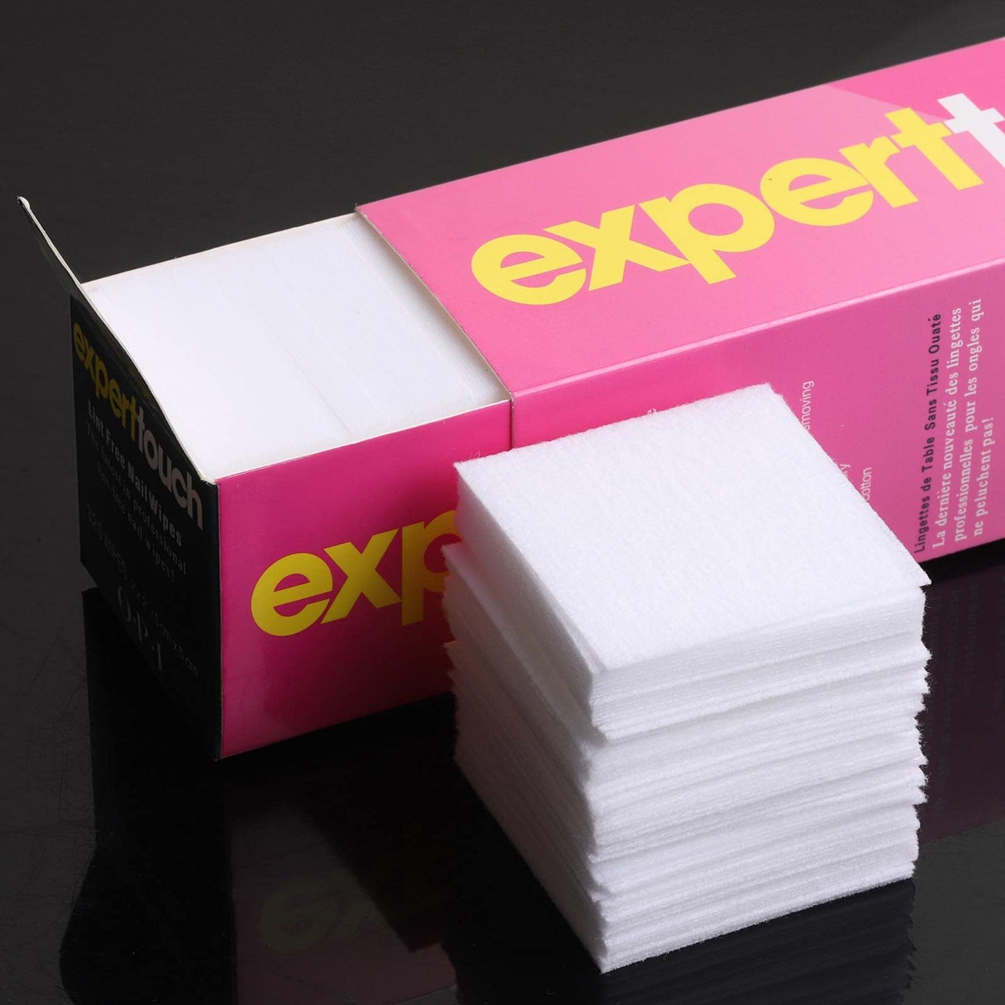 Nail Wipes Lint Free Nail Art Gel Polish Remover Cotton Pads 8 Boxes (2600 Pieces)