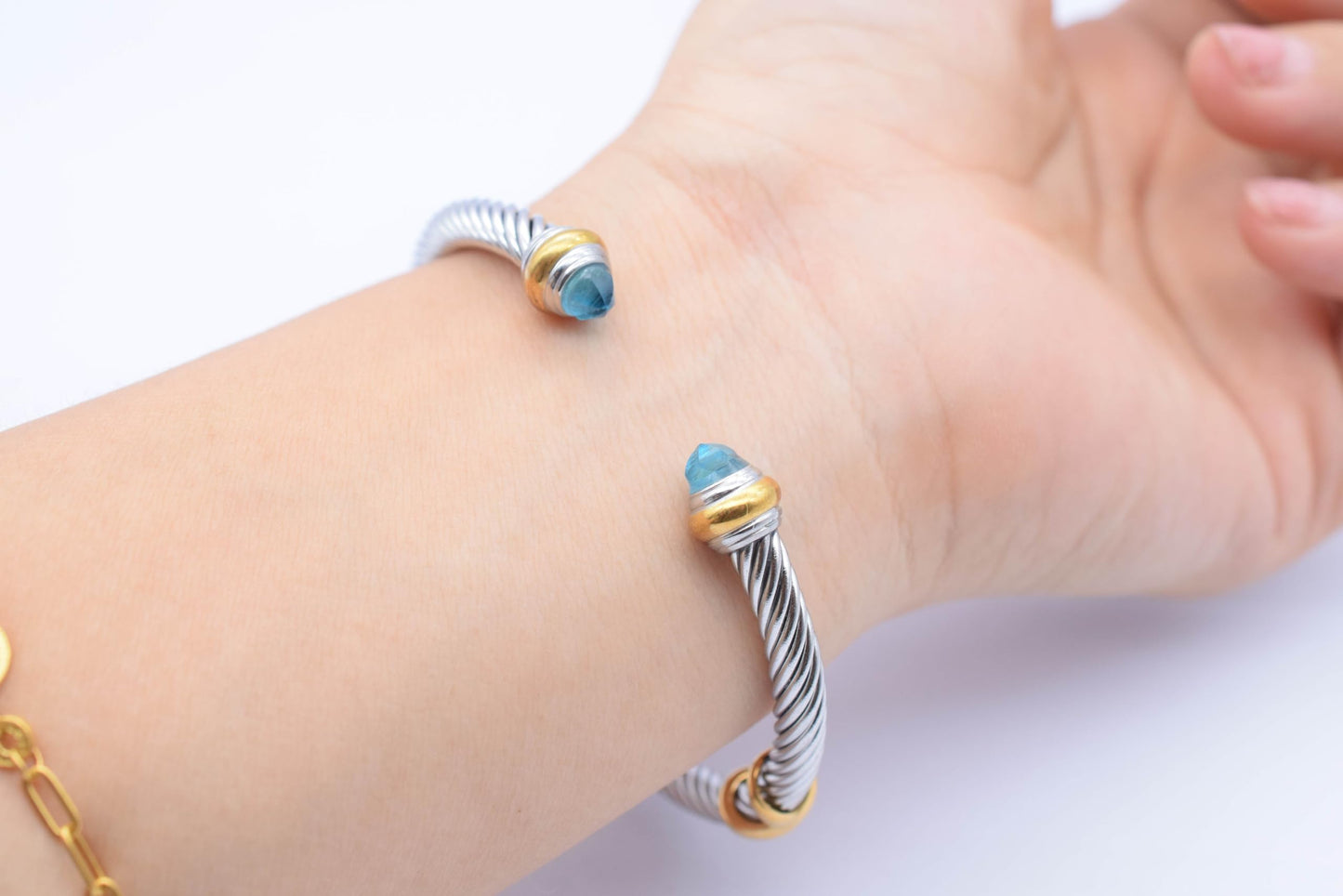 OSIRIDEH2 Multifunctional Twisted Cable Bracelets for Women - Trendy Women's Fashion Jewelry