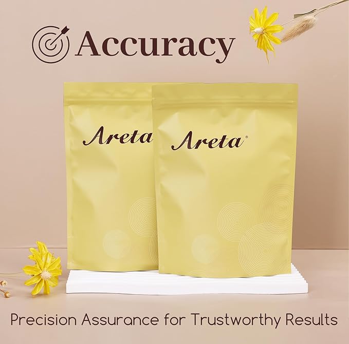 Areta Pregnancy Test Strips: 30-Pack hCG Tests, Highly Accurate and Rapid Results for Early Detection Before Your Missed Period
