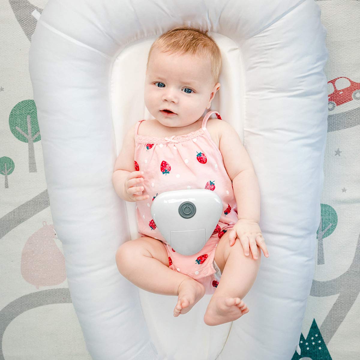 Tranquilo Baby Soothe Baby Massager and Band - Massage Machine is a Natural Soother for Calming a Fussy Baby