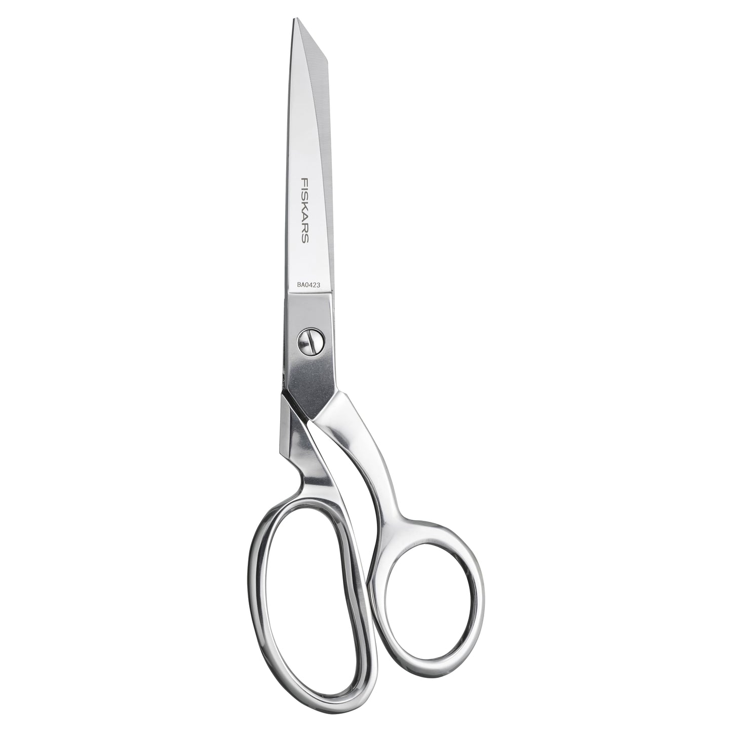 Fiskars Forged Scissors - 8" Stainless Steel - Paper and Fabric Scissors for Office, Arts, and Crafts - Silver
