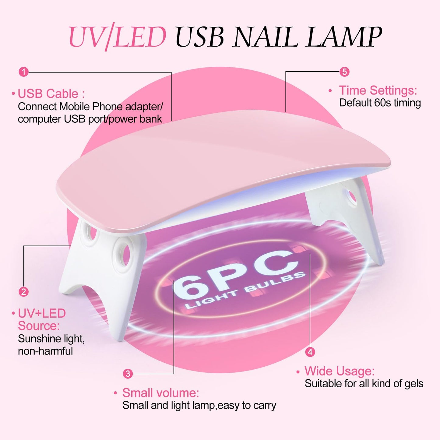 Acrylic Nail Kit with Drill and U V Light, Professional Nail Kit Acrylic Set for beginners with Everything 3PC Powder 24PC Glitter Fake Tips Decoration Nails Set DIY Home Salon