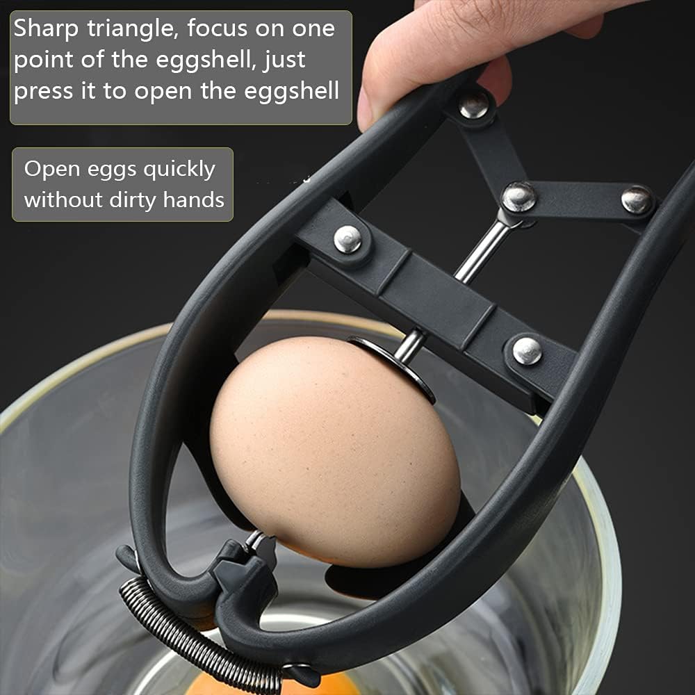 WangCai Stainless Steel Egg Separator Tool – Yolk and White Separator for Fresh Eggs, Baking, Cooking – Easy-to-Use Kitchen Gadget