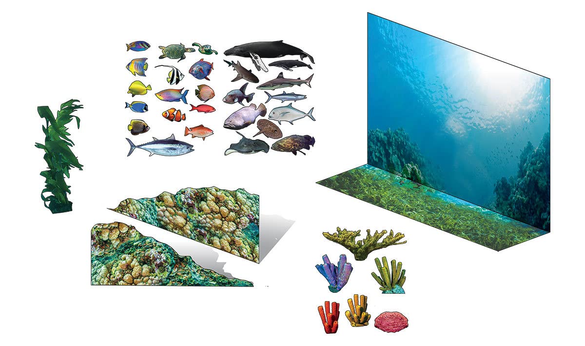 Woodland Scenics WOOSP4242 Scene-A-Rama Ocean Kit
