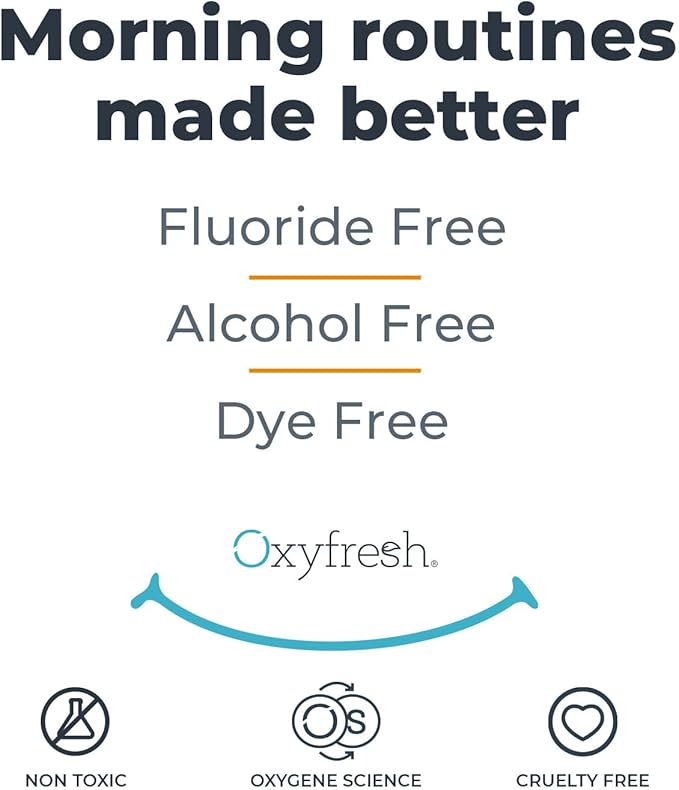 Oxyfresh Pro Formula Fresh Mint Mouthwash – Patented Zinc Mouthrinse for Fresh Breath, Healthy Gums & Bad Breath Treatment for Adults - Dye, Fluoride & Alcohol Free (16 oz Pack of 3)