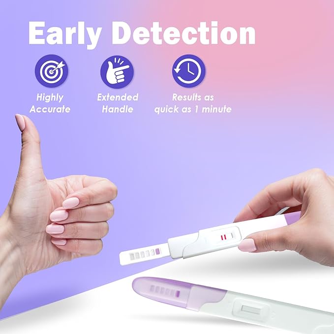 Ovulation and Pregnancy Test: Fast and Easy to Use at Home Ovulation Test Strips and Pregnancy Test