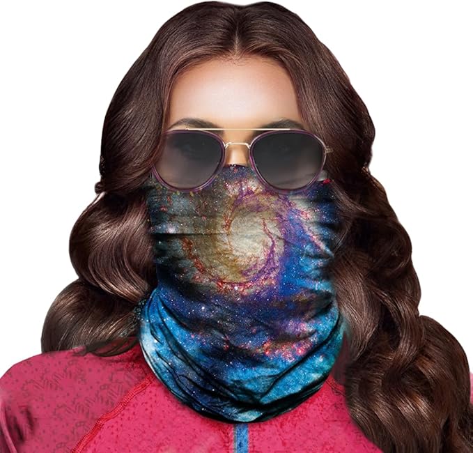 Obacle Neck Gaiter Face Mask Bandana for Dust Wind Sun Protection for Men Women