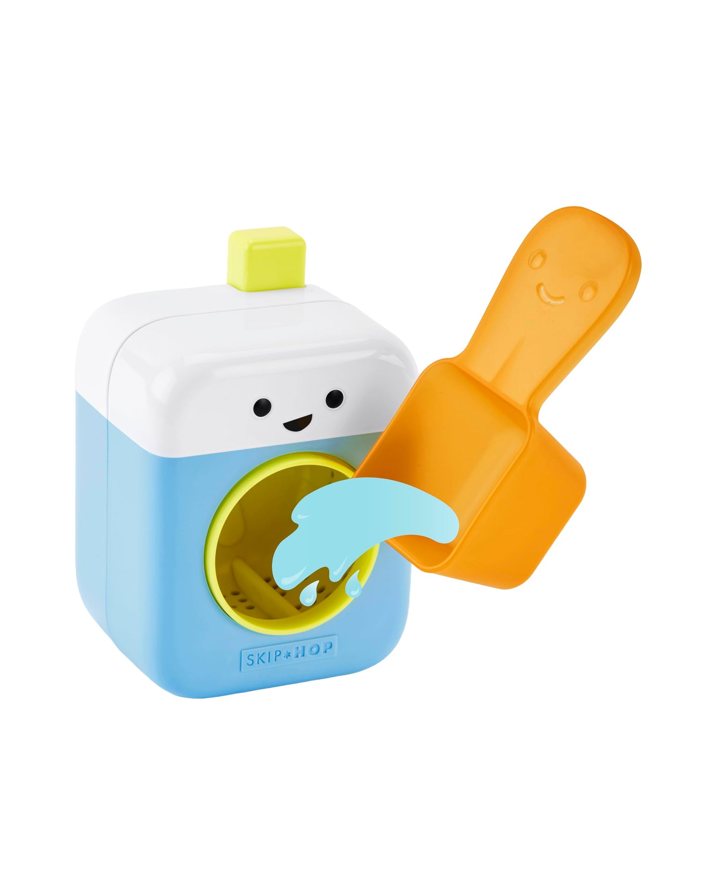 Skip Hop Baby Bath Toy Fresh & Clean Spin Cycle 4-Piece Laundry Pretend Play Set and Bathtub Sensory Development Toy Age 12m+