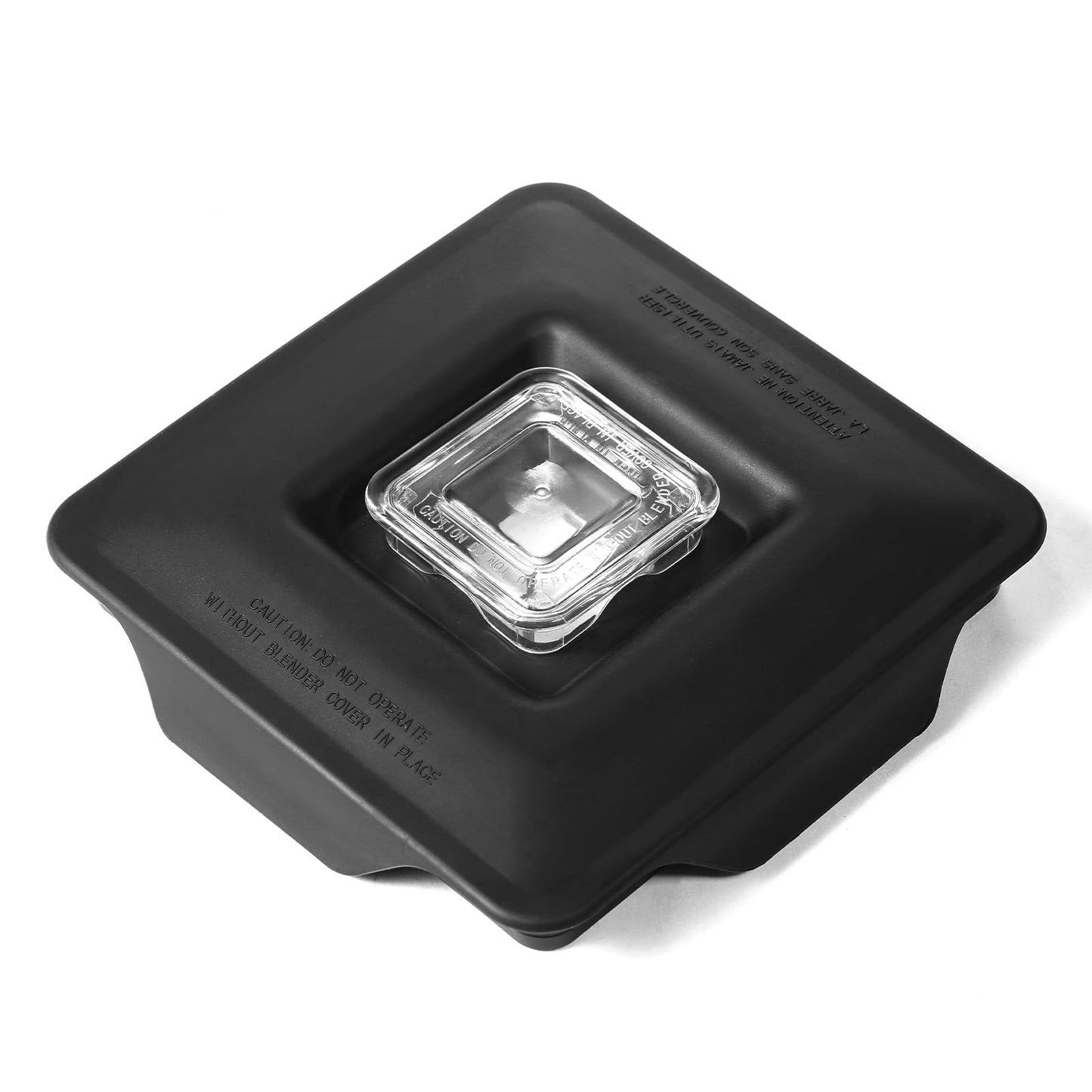 Blender Latching Lid Replacement #40-310, Fit for Blendtec Commercial Wildside & Fourside Jars Lid, Blender Top Lid with Removable Center Cap for prevents liquid splashing