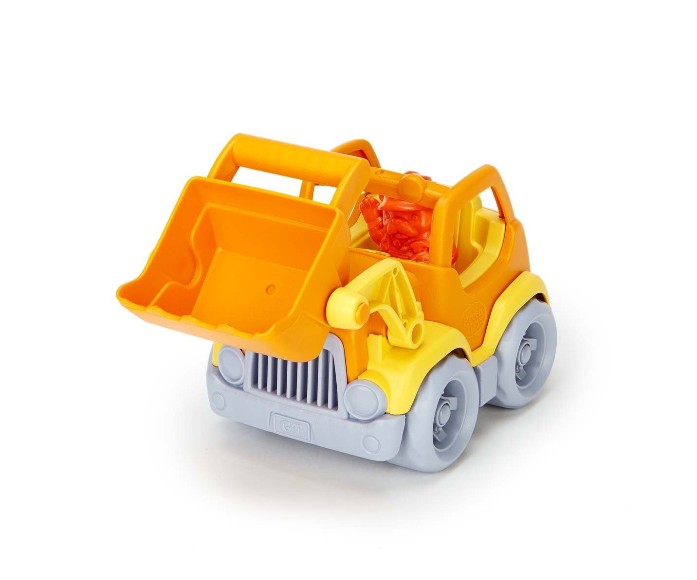 Green Toys Scooper Construction Truck, Yellow/Orange
