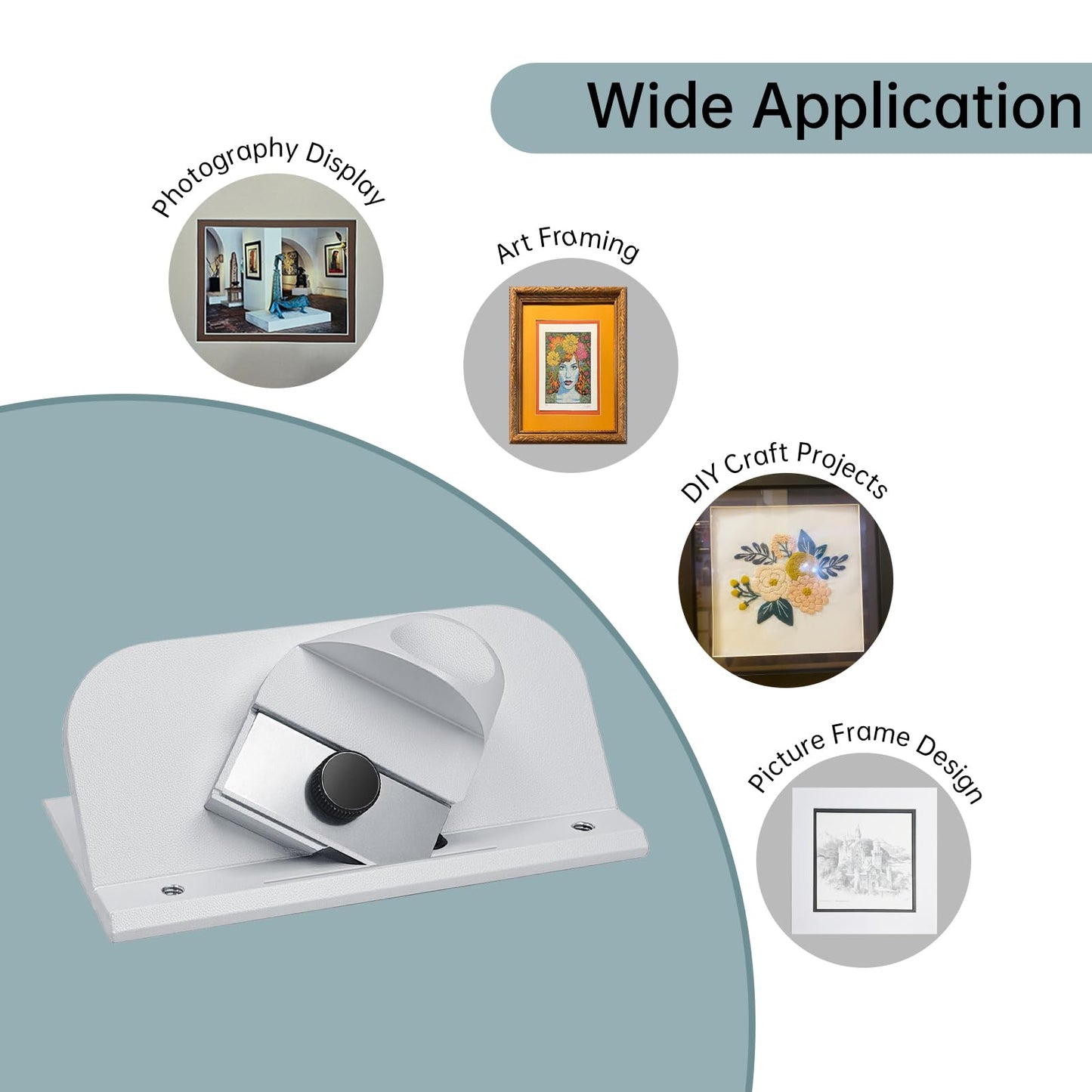 Retractable Mat Cutter - 45° Bevel Blade Mat Board Cutting Cutter Tool for Framing, Artwork, Custom Mat Board, Picture Frames