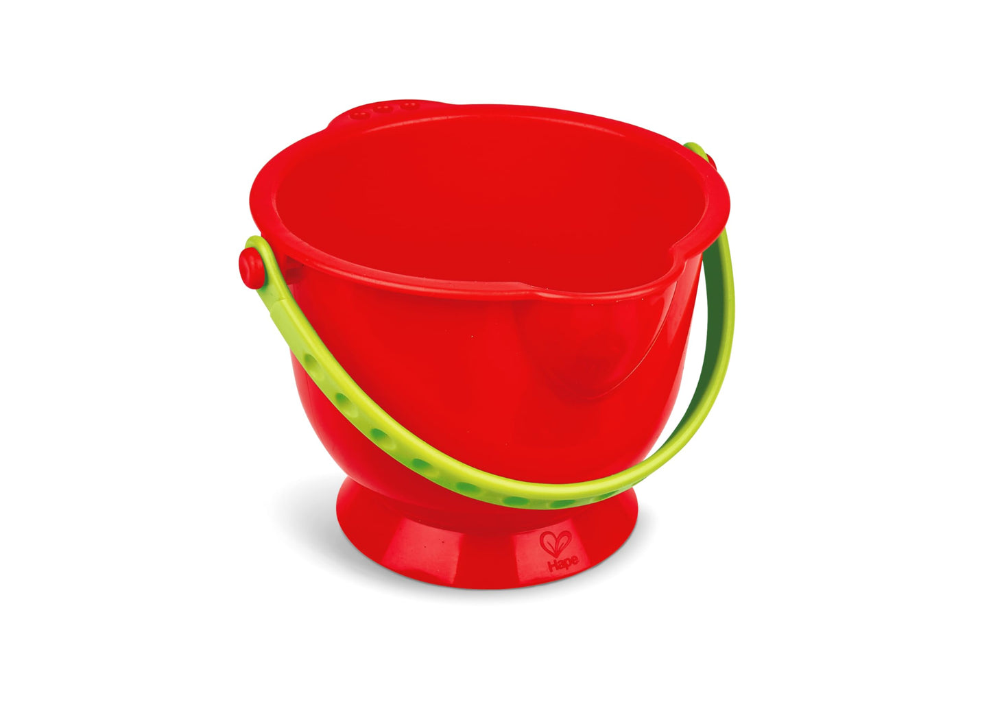 Hape Beach Basics Sand Toy Set Including Bucket Sifter, Rake, and Shovel Toys| Sand Toy Playset for Toddlers 18M+