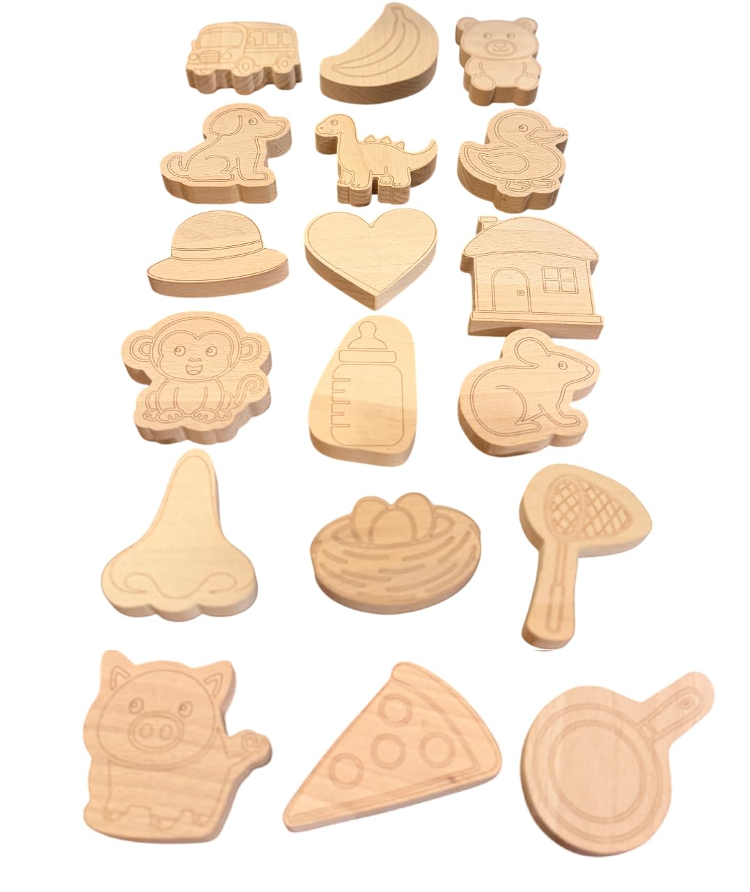 Speech Starters Starter Sounds Kit: Wooden Phonemic Awareness Toy – Hands-On Learning Kit for Toddlers & Preschoolers