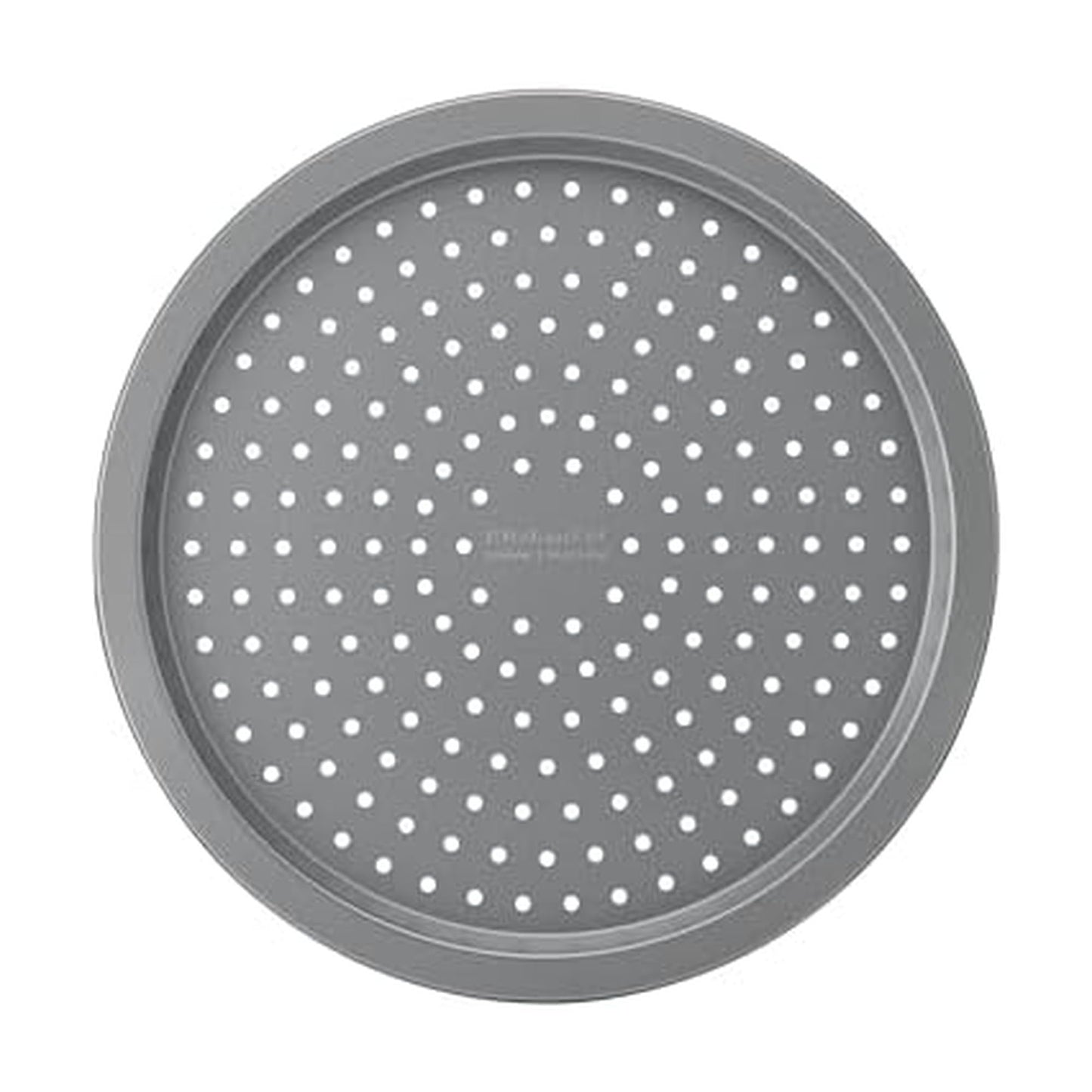 KitchenAid Nonstick Swiss Engineered Aluminized Steel Pizza Crisper, Dishwasher Safe, Contour Silver, 15.5 Inch