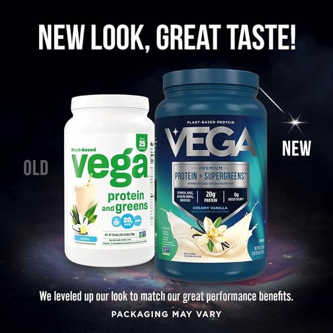 Vega Protein & Greens Powder, Chocolate, 28.7 Ounce