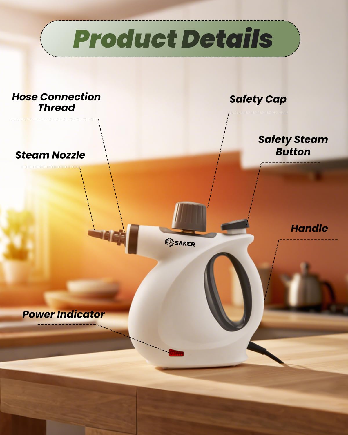 Handheld Steam Cleaner Upgraded