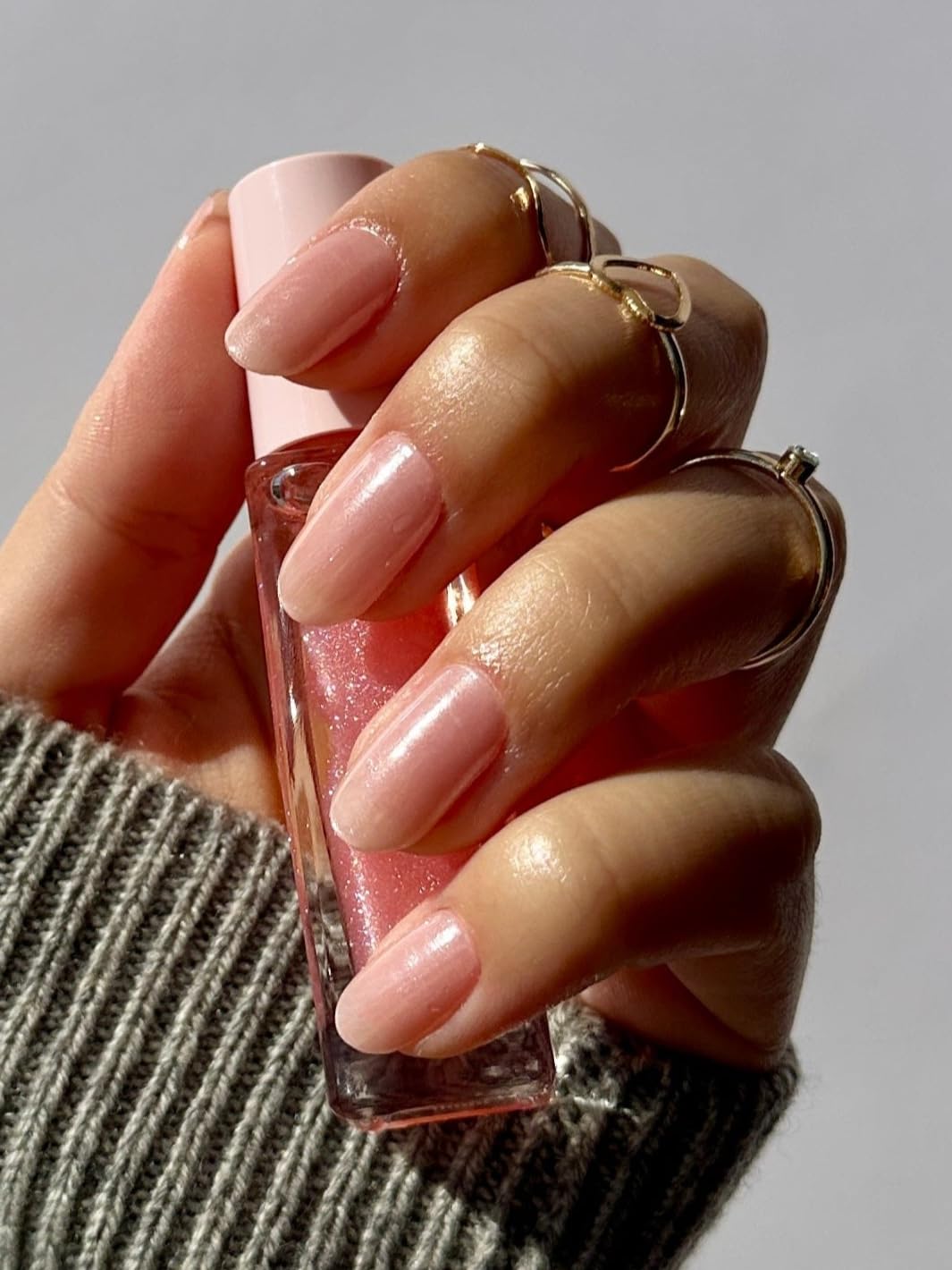 Nova Nails Semi Cured Gel Nail Strips (Rosé)