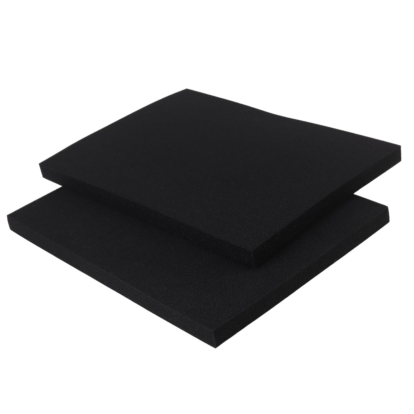 NINGWAAN 6 PCS Foam Insert Black, Cuttable Foam Padding Sheets Cushioning Inserts for Packing Cases, Toolbox, Crafts Make, Moving, 16 x 12 x 1 inch