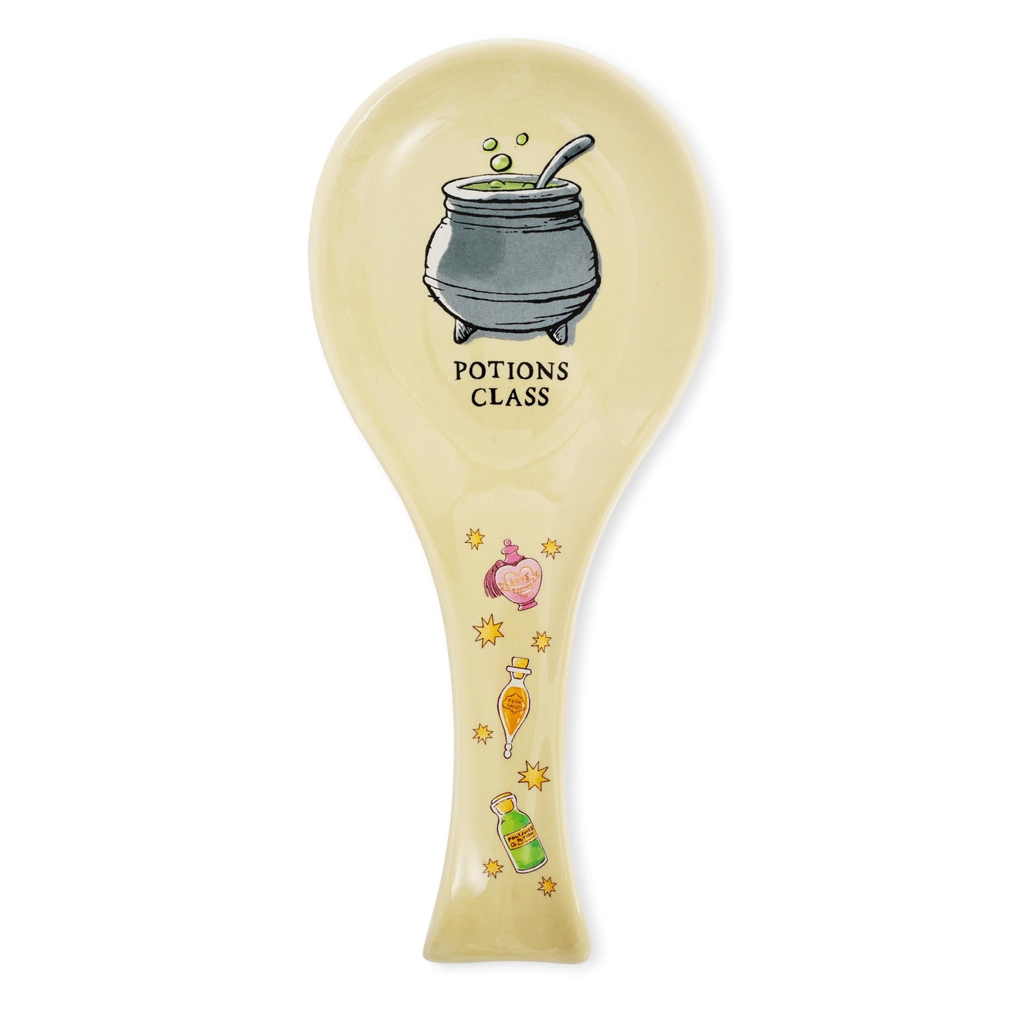 Silver Buffalo Harry Potter Potions Class Ceramic Spoon Rest, 9.45” x 1” x 4.25”