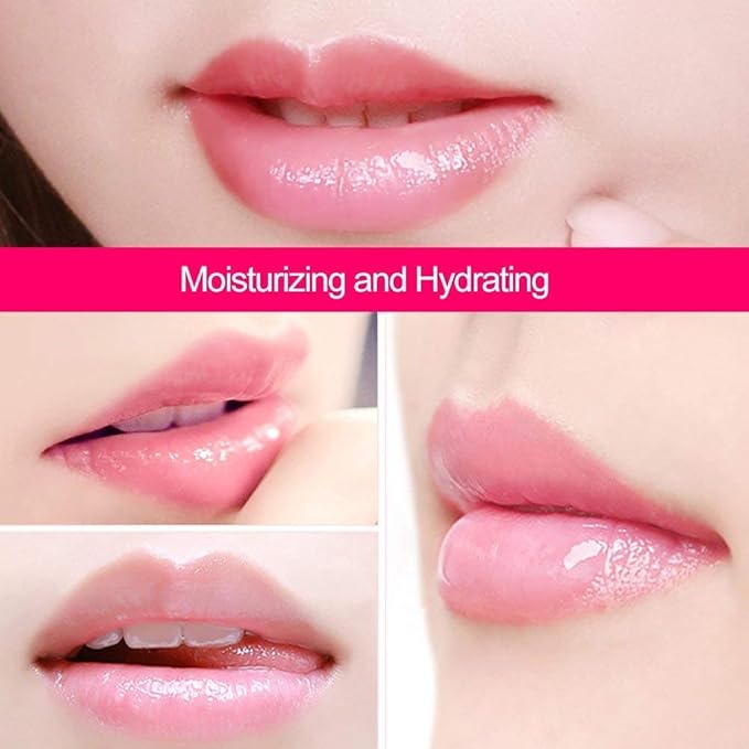 30PCS Collagen Lip Mask,Crystal Moisturizing Lip Mask Sheet Lip Patches for Dry Lips & Anti-Chapped, Lip Care Pads, Plumping Your Lip, Rose Pink