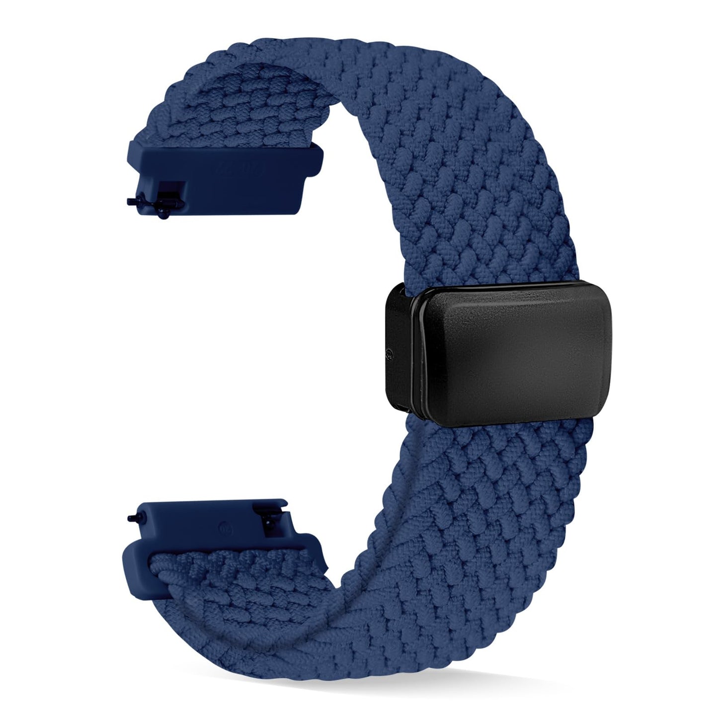 SIMYYO Nylon Magnetic Bands Quick Release Braided Nylon Watch Bands Stretchy Sport Replacement Strap for Men and Women 18mm 19mm 20mm 22mm