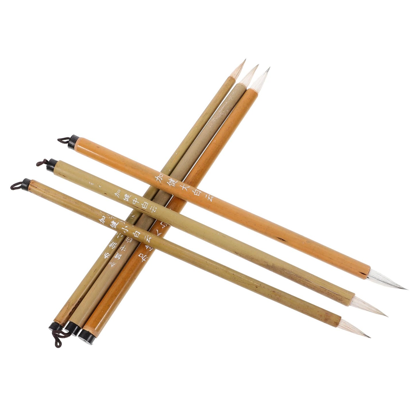 LALAFINA 24pcs Chinese Calligraphy Brush: Sumi Brushes for Chinese Painting - Calligraphy Pens for Beginners