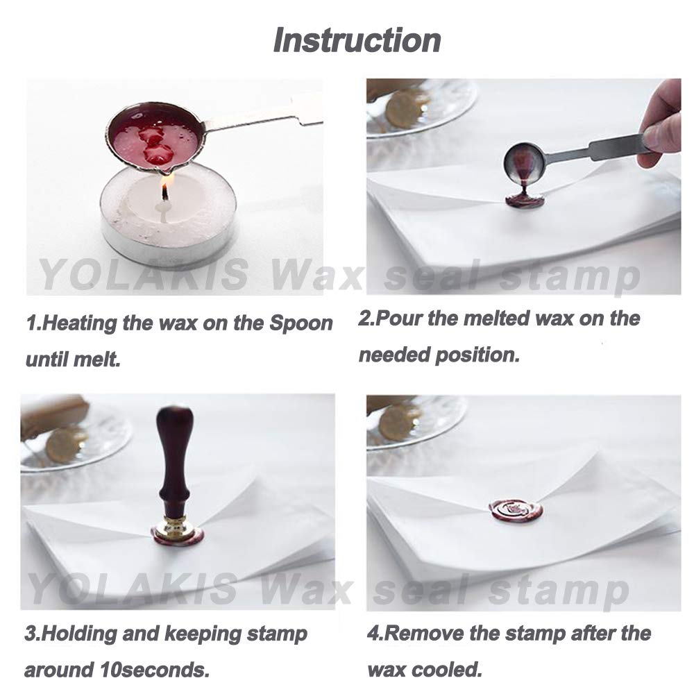Wax Seal Kit for Witch Girl,Magic Girl Witch Sealing Wax Stamp for Halloween Christmas Invitations Letter Envelope Cards Crafts Gift Package Decoration