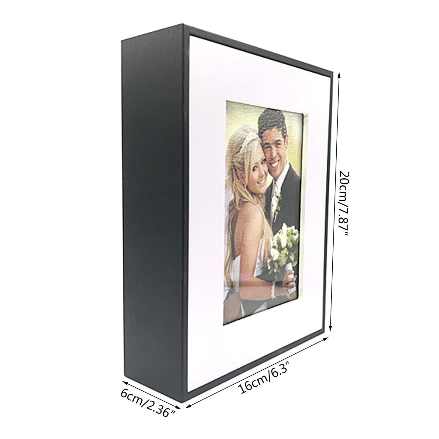 ROYALEAD Hidden Photo Frame Diversion Safe Keys Money Cash Jewelry Storage Compartment Picture Holder for Home Security Box