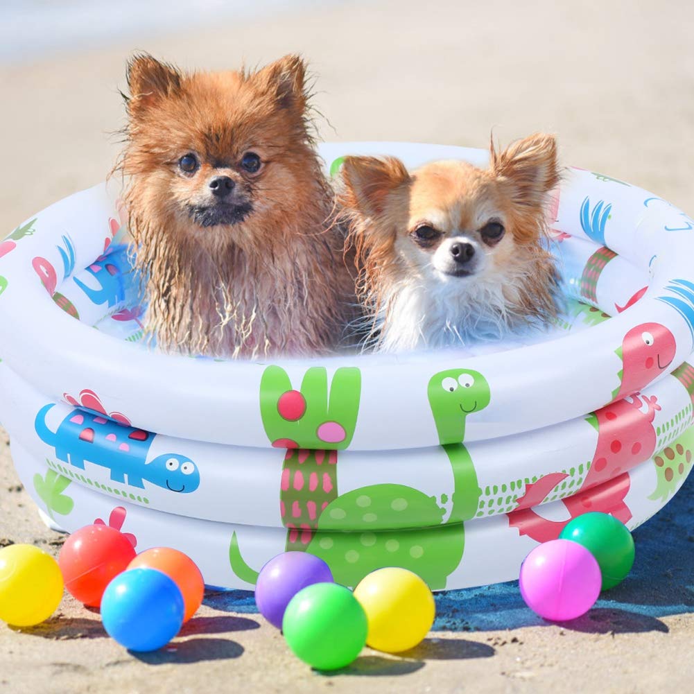 Baby Pool, 23. Inflatable Baby Toddlers Swimming Pool Kiddie Pool Mini Pool with Thickened PVC Material for Outdoor, Indoor, Bathroom, Living Room