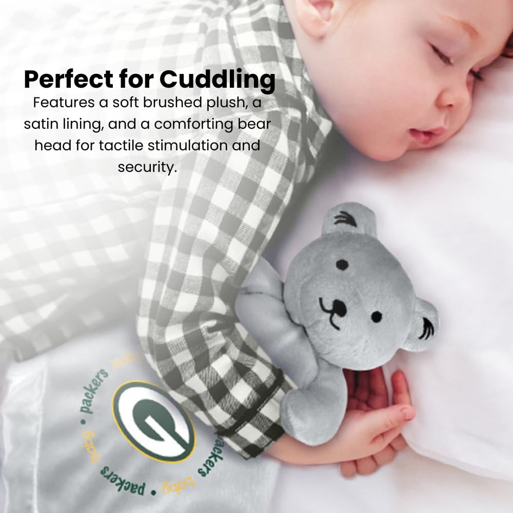 Baby Fanatic Gray Security Bear - NFL Miami Dolphins - Officially Licensed Snuggle Buddy