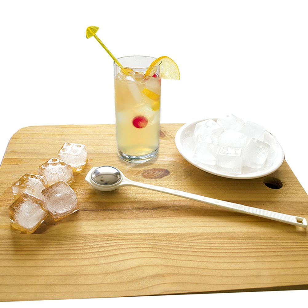 Hdtyyln 3 Pcs Ice Mallet, Ice Tapper, Stainless Steel Mallet for Crushed Ice, Ice Picks, Ice Crushers for Home Use Gadget, Bar Drinks Mixed Tools, Portable Mallet Tool for Bartender, White