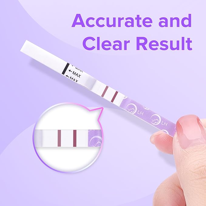 Premom Quantitative Ovulation Test Strips, Ovulation Predictor Kit with Smart Digital Ovulation Reader APP, Numerical Ovulation Tests, 20 LH Test