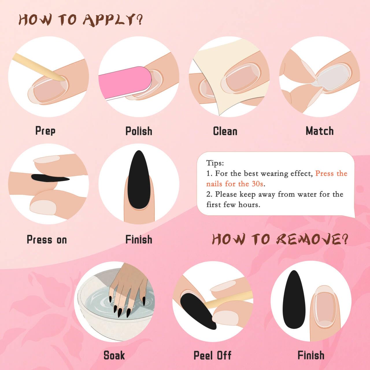Handmade Press on Nails Summer Sea 3D Ocean Shell False Nails for Girls Reusable Beach Design Medium Almond Stick on Nails Floral Acrylic Fake Nails for Vacation