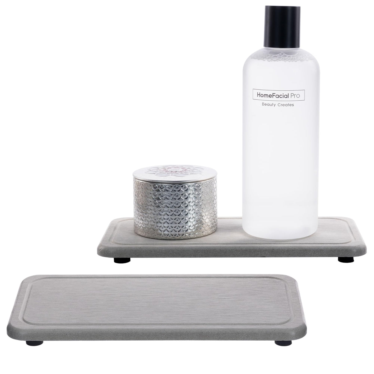 2 Pcs Sink Stone Soap Trays (2 Count)
