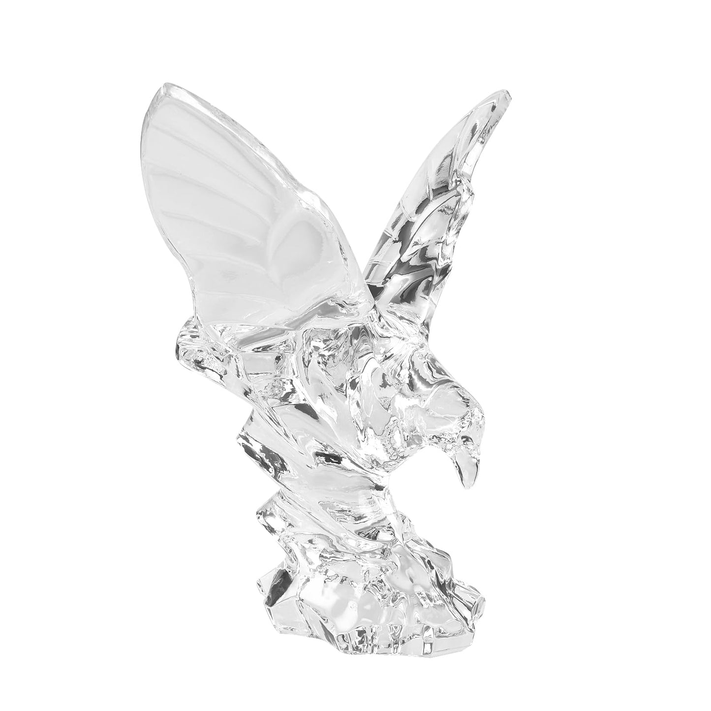 kitCom Crystal Bald Eagle Ornament,Crystal Eagle Modern Home Office Decor a Desktop Decor,Home Office Store Decoration Collection Gifts