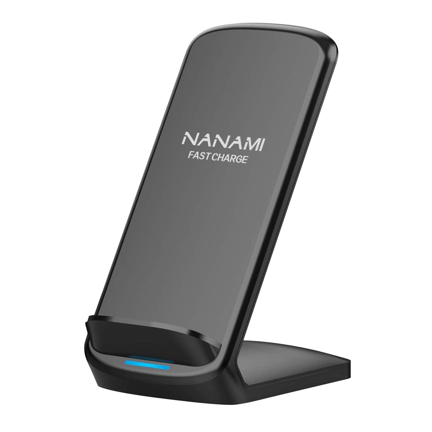 NANAMI Upgraded Fast Wireless Charger, Wireless Charging Stand Compatible with Samsung Galaxy S26/S26+/S25/S24/S23/S22/S21 & Phone Charger Dock for iPhone 17/17 Air/16/16 Plus/16 Pro/15/14/13/12