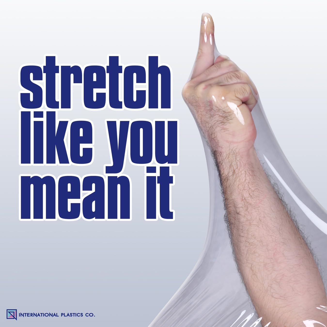 International Plastics Co. 80 Gauge 18" 1200ft Plastic Stretch Film/Wrap 500% Stretch Clear Cling Durable Adhering Packing Moving Packaging Heavy Duty Shrink Film