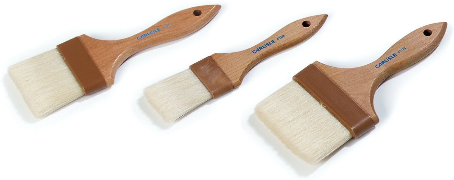 SPARTA Chef Series Basting Brush, Round Boar Bristle Pastry Brush for Cooking and Baking, 1" Wide, 1 Count