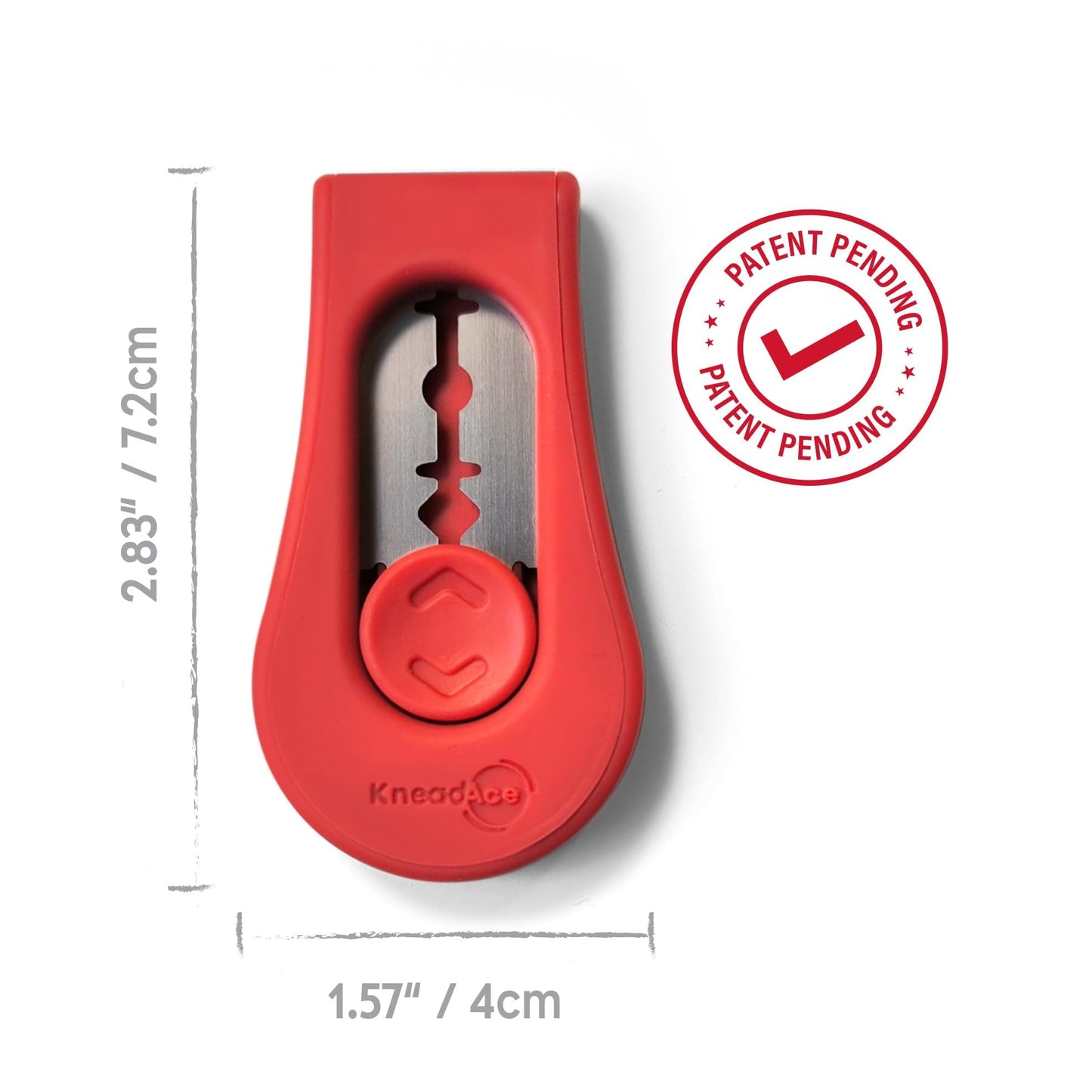 KneadAce Upgraded Extractable & Magnetic Bread Lame Dough Scoring Tool - Professional Sourdough scoring tool for Sourdough Bread baking & Bread Making Tools - Scoring Patterns booklet & 5 Razor Blades