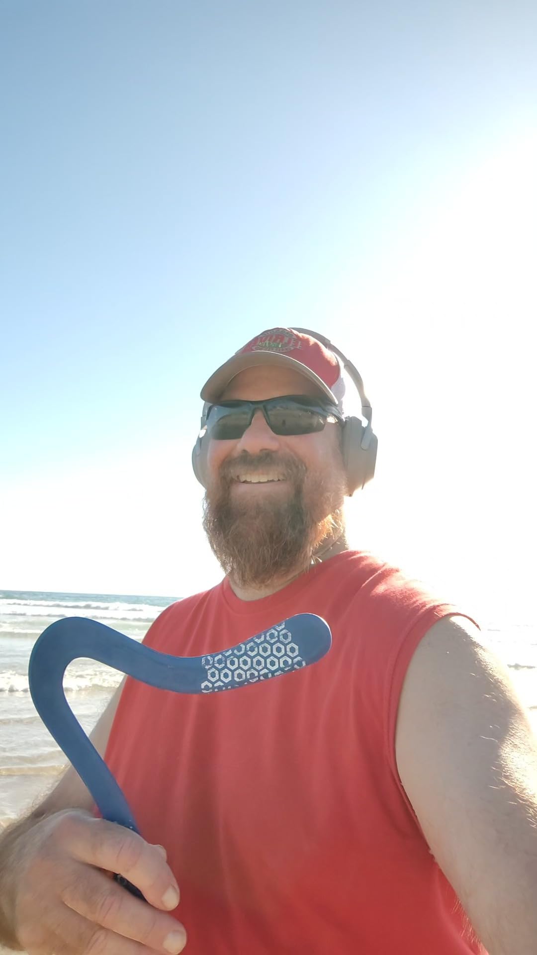 Colorado Boomerangs Manu Pro Blue Boomerang - for Kids 8-80!