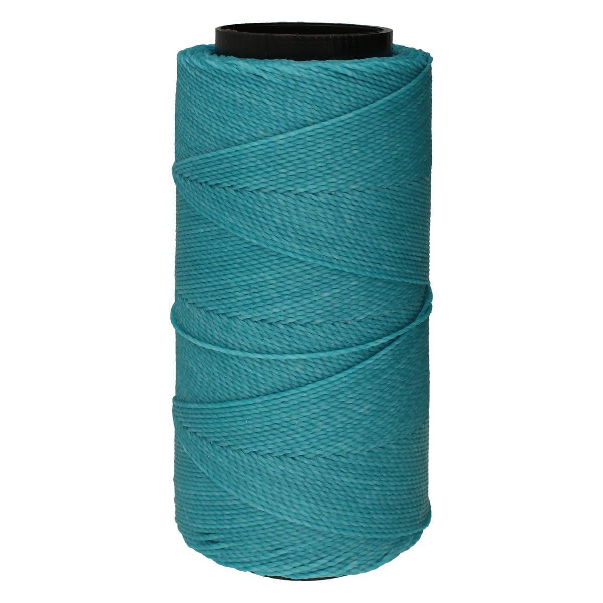 The Beadsmith Knot It Waxed Polyester Cord – Aqua Color – 0.7mm Diameter – Light Wax, 144 Meters (472 Feet) Per Spool – Make Jewelry, Macrame, Friendship Bracelets and DIY Crafts