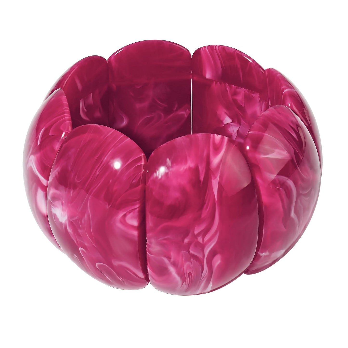 Coiris Chunky Bracelets for Women Acrylic Bangle Resin Bracelets Colorful Thick Jewelry