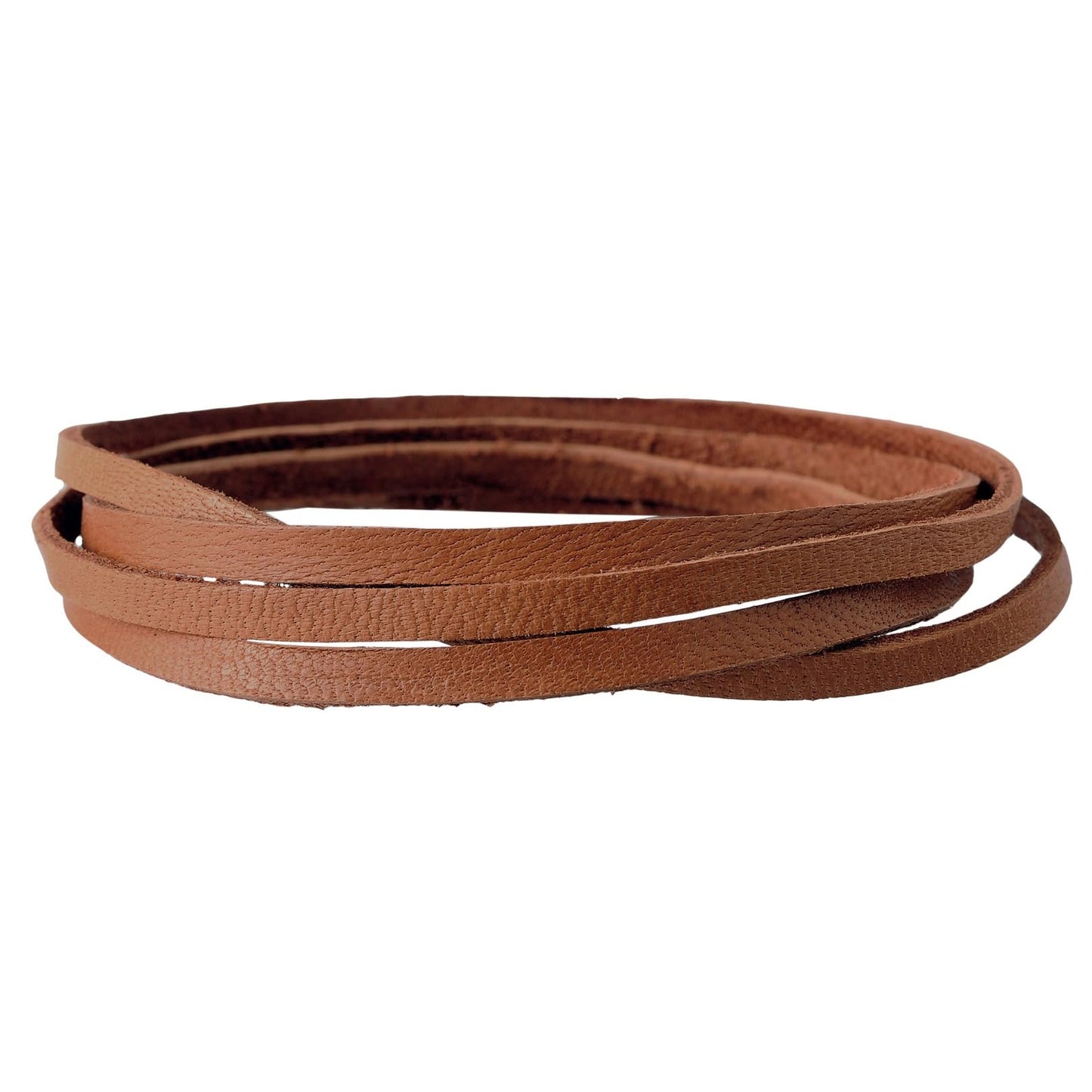 Silver Creek Leather Co Realeather DOS50-0271 Deerskin Leather Lace for Crafts and Jewelry Making, 1/8" x 50', Saddle Tan, 1-Spool