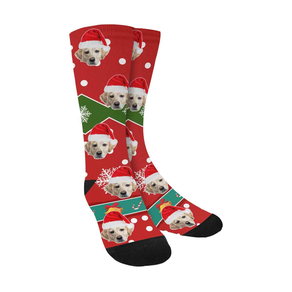 Custom Personalized Tie Dye Socks With Face - Funny Customized Socks for Men and Women Dog Lovers
