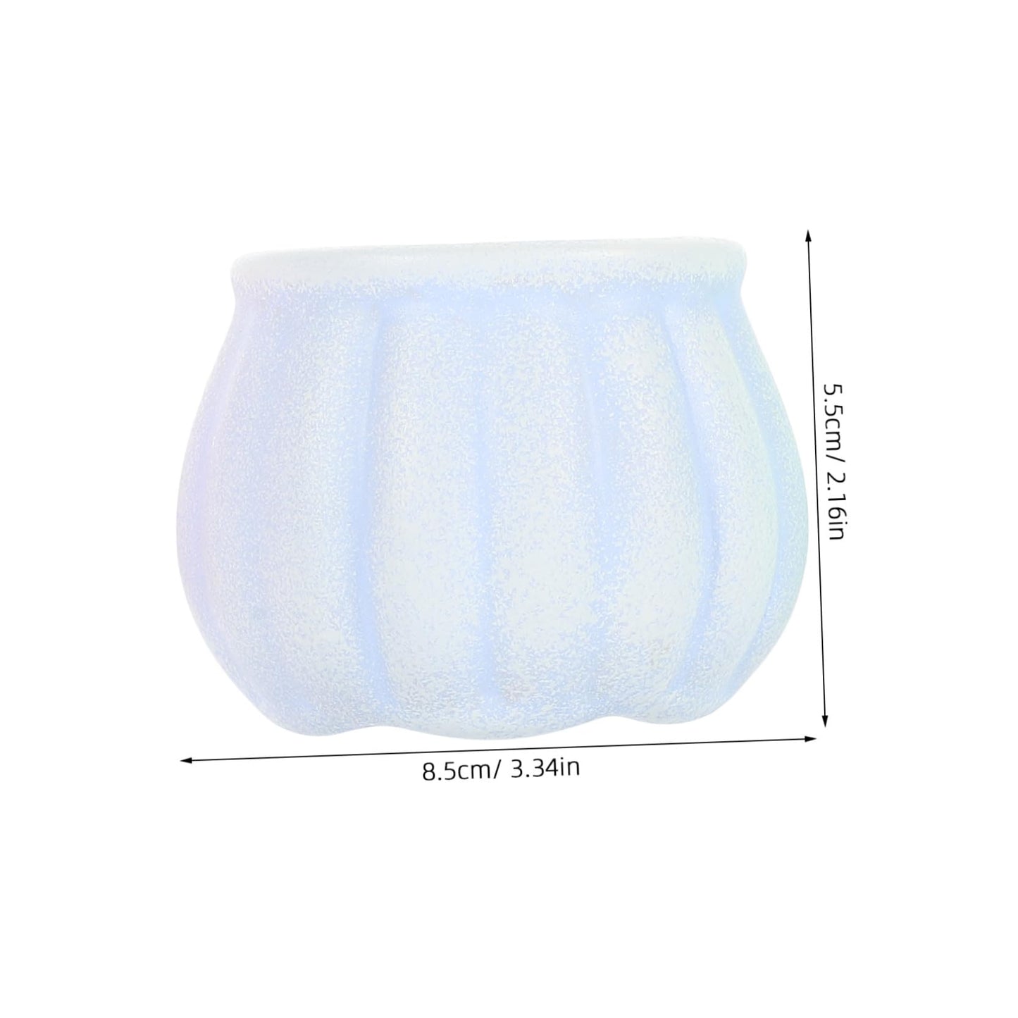ORFOFE 3Pcs Ceramic Succulent Flower Pots Creative Desktop Decor Stylish Plant Planters for Home Gardening for Plant Lovers