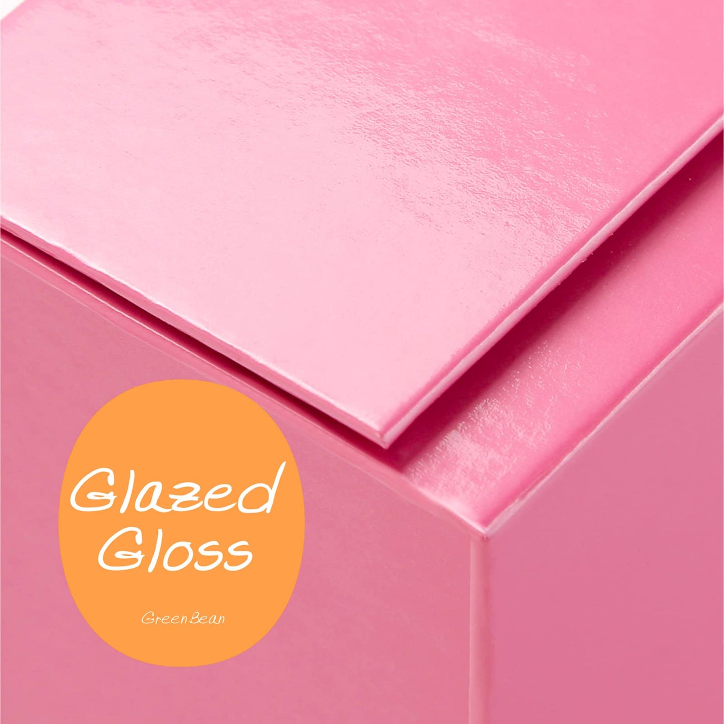 GREEN BEAN 6 Gift Boxes 11x7.8x2.3 Inches, Pink Gift Boxes with Lids for Presents, Magnetic Shirt Gift Boxes for Clothes (Glossy Metallic Pink, Polka Dot Design Inside)