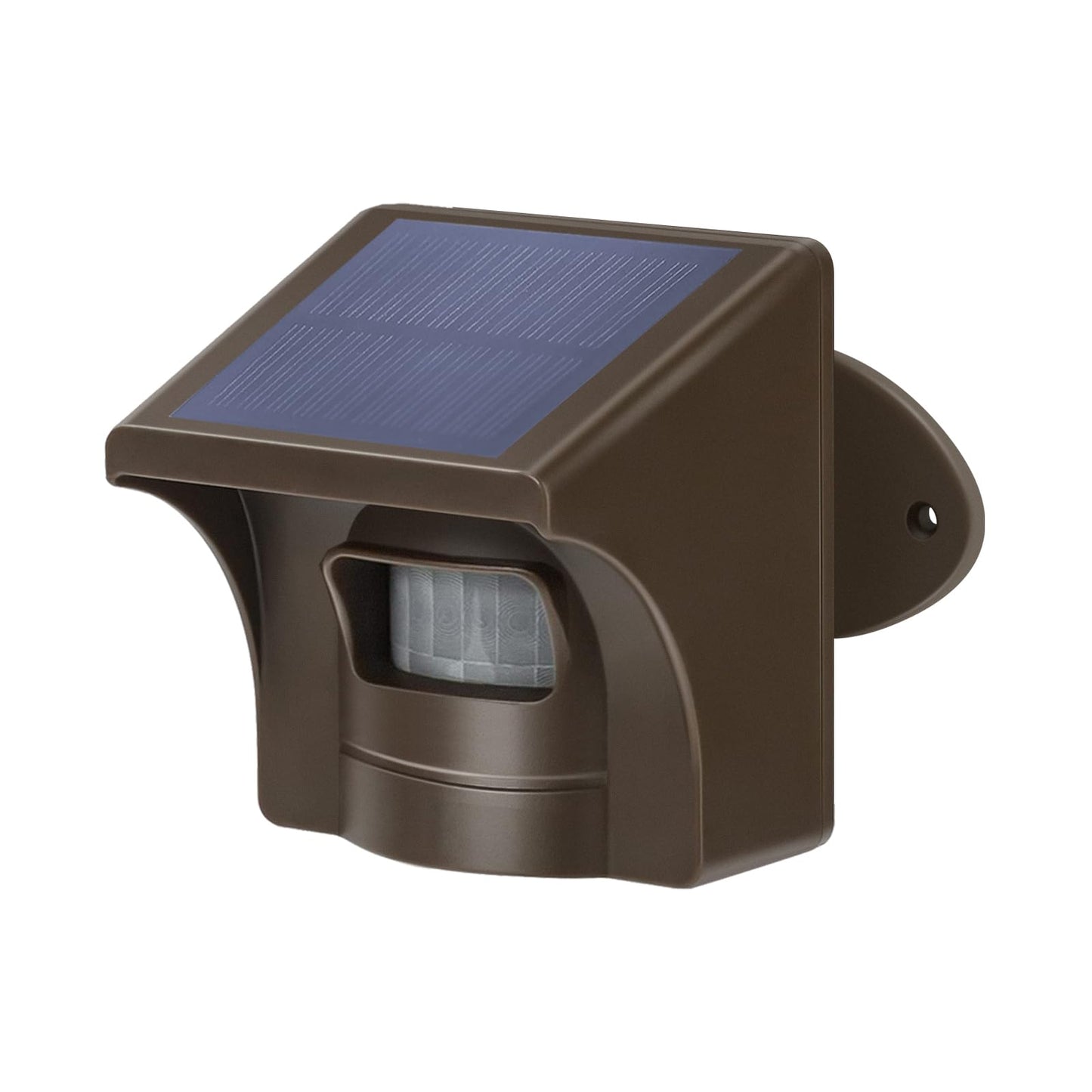 eMACROS Single Solar Sensor Incompatible with Pre-2022 Versions— 1/2 Mile Motion Sensor for Long Driveways, Homes & Large Properties, Outdoor Weatherproof Security Alert System (Single Sensor)