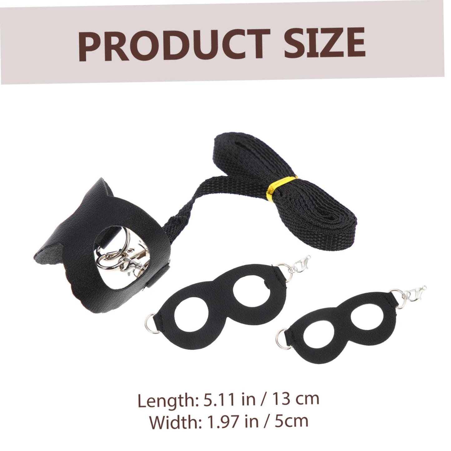 SHINEOFI 2 Sets Household Hamster Harness Leashes Lightweight Breathable Small Pet Rat Leash Kit Comfortable for Outdoor Walking and Daily Use